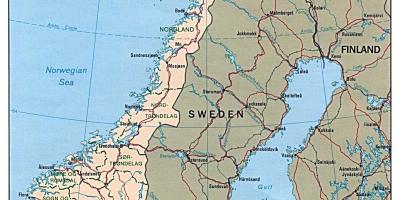Braukšanas karte Norvēģija