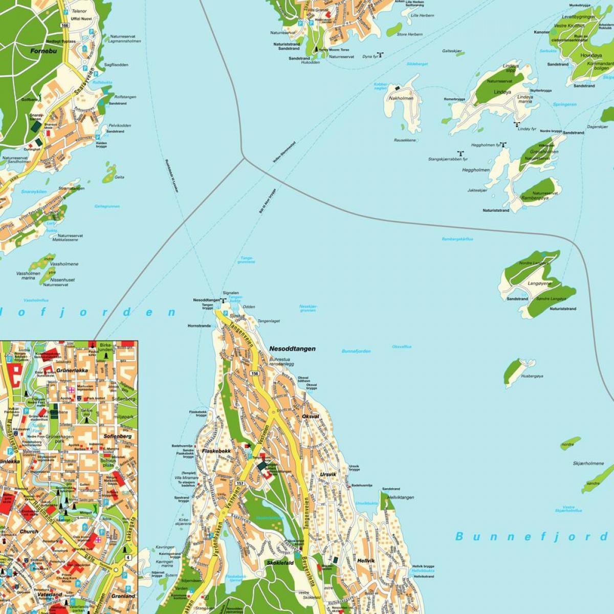 oslo, Norvēģija karti pasaulē