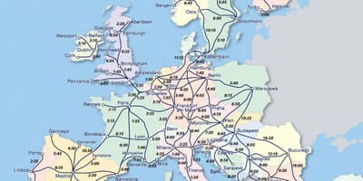 Karte eurail Norvēģija